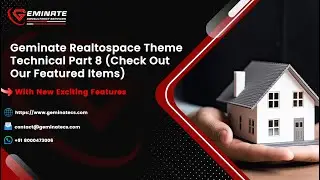 Geminate Realtospace Theme - Technical Part 8 (Check Out Our Featured Items)