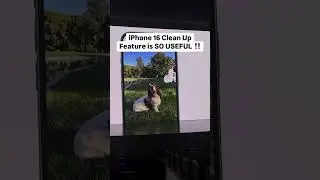 iOS 18 Clean Up Feature 😍 #appleevent