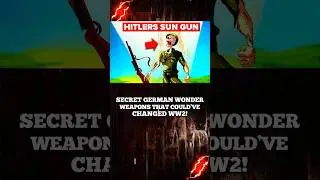 SECRET GERMAN WONDER WEAPONS THAT COULD’VE CHANGED WW2!! #Shorts