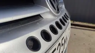 Сверлим бампер для улучшения продувки интеркуллера, Golf Plus 1.4 tsi twincharger