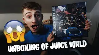 Reivew And Unboxing For **JUICE WRLD MASHUP CANVAS ART**