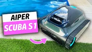 AIPER SCUBA S1 🤿 ¡LIMPIA tu PISCINA SÓLO! Review y Pruebas