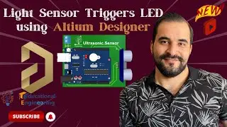Light Sensor Triggers LED using Altium Designer