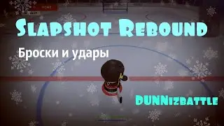 Играем в Slapshot Rebound - Тренируем броски и удары [DUNNizbattle]