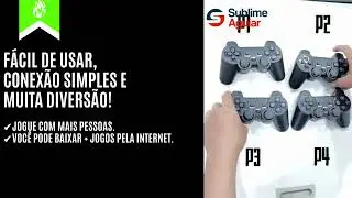 Como Usar o Game Stick Retrô - 10 Mil Jogos