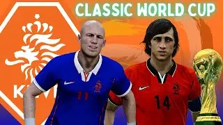 TOTAL FOOTBALL w/ DUTCH LEGENDS | PES 2021 Classic World Cup | Full Manual Gameplay