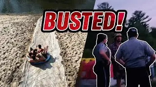 We Built an ILLEGAL WATERSLIDE