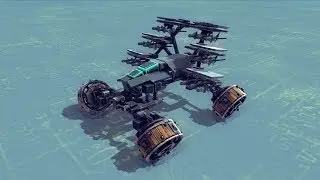 Lancer - 18 Missile Offroad Buggy | My Besiege Creations #49