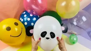 🐼 FUN BALLOON POPPING! 
