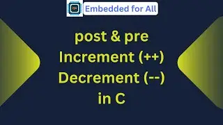 Increment and Decrement operators in C