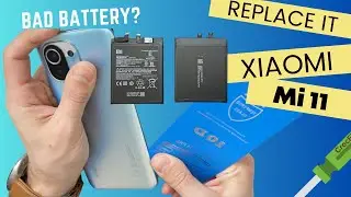 Xiaomi Mi 11 / Watch how to replace the BATTERY