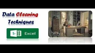 MS EXCEL - Data Cleaning Techniques