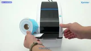 Xprinter latest 2inch thermal transfer label printer for wrist strap--XP-T261B/T261E