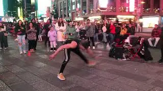2024年4月21日美國時代廣場 / 街頭藝人 / 跳舞