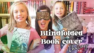 Blindfolded Book Cover Challenge
