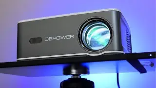 Projector with a Backpack?  DBPower RD828A Projector (New Upgrade)