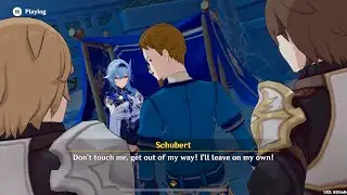 Eula Gives Schubert A Lecture- Alphos Delphos Chapter: Act I | Genshin Impact