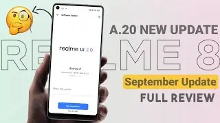 Realme 8 New Update | Realme 8 A.20 Update Full Review | New Features