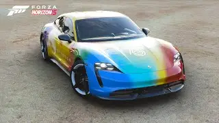 Porsche taycan Forza Horizon 5 Drive