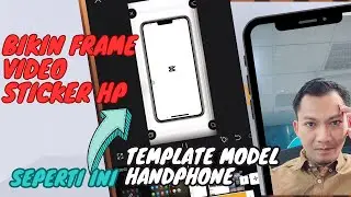 FRAME LAYAR HANDPHONE DI APLIAKSI CAPCUT