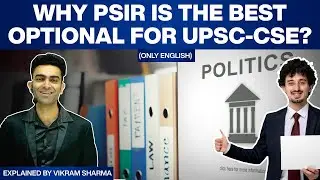 Why PSIR is the Best Optional for UPSC-CSE? Explained by Vikram Sharma #viralvideos #upsc #motivate