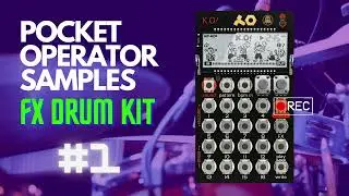 POCKET OPERATOR KO-33 FX Drum Kit #1 Sample