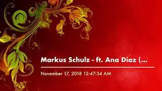 Markus Schulz - ft. Ana Diaz ( Alin Almasan Loop Remix)