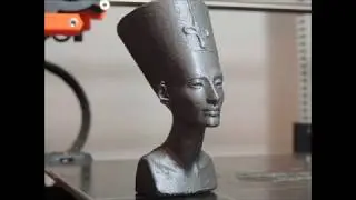 Nefertiti statue 3D printed