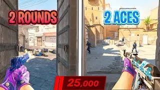 2 ACES in 2 ROUNDS in 25,000 ELO?!