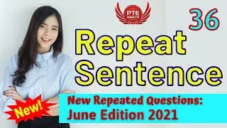Repeat Sentence Practice with Answer | PTE Exam 2021 | June Part-1