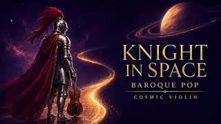 Dark Baroque Knight | Cosmic Violin pop | Synthwave for Focus & Wonder |