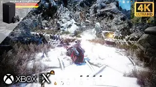 Black Desert Online (Mountain of Eternal Winter) - Xbox Series X Gameplay 4K