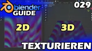 Das TEXTURIEREN von Objekten 🏆 The Blender Guide (Blender Tutorial Deutsch) S1E29