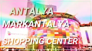 Antalya City Center, MarkAntalya Shopping Mall - Walking Tour (Full HD,25fps)