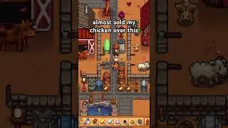 almost sold my chicken over this #shorts #stardewvalley