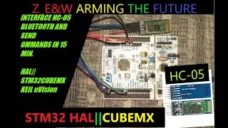 HC05 BLUETOOTH MODULE WITH STM32