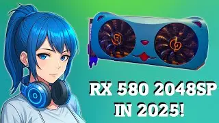 CUTE, but is it still usable in 2025?! [ AMD RX 580 2048SP - BENCHMARK ]