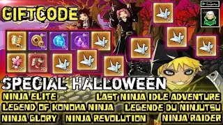 GIFTCODE SPECIAL HALLOWEEN DAY NINJA GLORY | LAST NINJA IDLE ADVENTURE