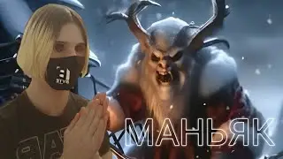 ЭТО НОВОГОДНИЙ МАНЬЯК В МАЙНКРАФТ!? Маньяк в Майнкрафт. #minecraft