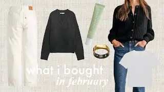what i bought this month | february 2024