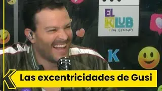 Las exigencias que Gusi hace para su camerino previo a un concierto