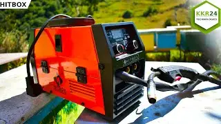 BESTSELLER!!! Semiautomatic without gas HITBOX HBM1200 Welding machine 3 in 1