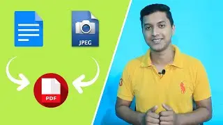 How To Make Pdf File - Part 1 | Online Image To Pdf Converter | Convert Photos To Pdf | Tech New