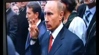 Ален Делон говорит по французски, а Владимир Путин по немецки