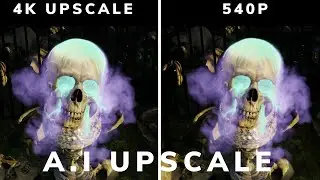 blender 3.2 quick smoke rendering with AI upscaling 