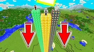 ¿PUEDES SUPERAR LA TORRE MAS ALTA DE LUCKY BLOCKS? 🌎😱 - DESAFIO MINECRAFT