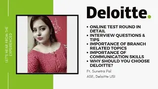 Deloitte Interview Experience | How to prepare for Deloitte | How to crack Deloitte | 
