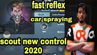 Scout control 2.0 |scout sensitivity |fast reflex |pubg mobile | gyroscope sensitivity |