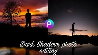 PicsArt dark Shadow photo editing tutorial || Silhouette effect || Realistic manipulation