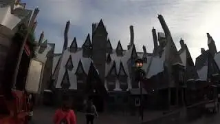 The Wizarding World of Harry Potter Universal Studios LA | GoPro HERO8 Hypersmooth and Dark Lighting